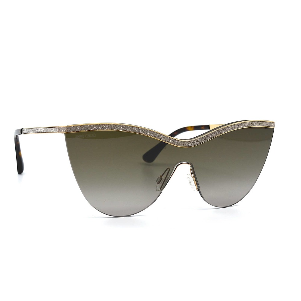 JIMMY CHOO KRISTEN/S GOLD BROWN GRADIENT WOMEN'S SUNGLASSES - Picture 4 of 14